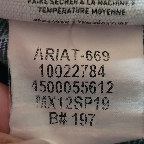 Ariat M5 Straight Slim Medium Wash Jeans 40x34 - Picture 5 of 13